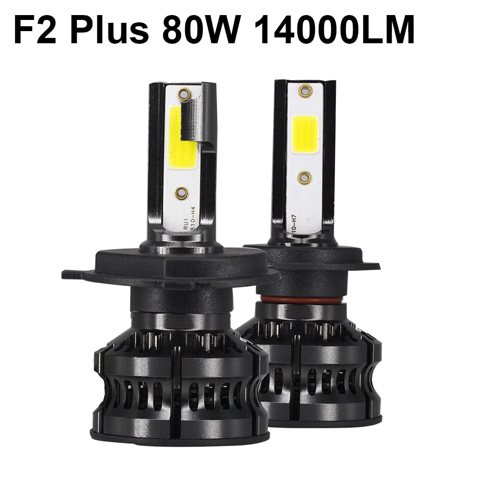 80W 14000LM Car Headlight Universal LED Pair