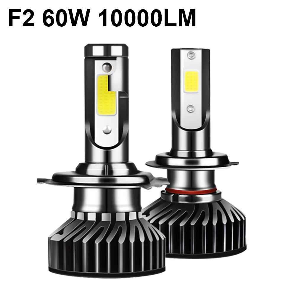 80W 14000LM Car Headlight Universal LED Pair