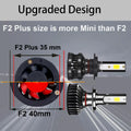 80W 14000LM Car Headlight Universal LED Pair