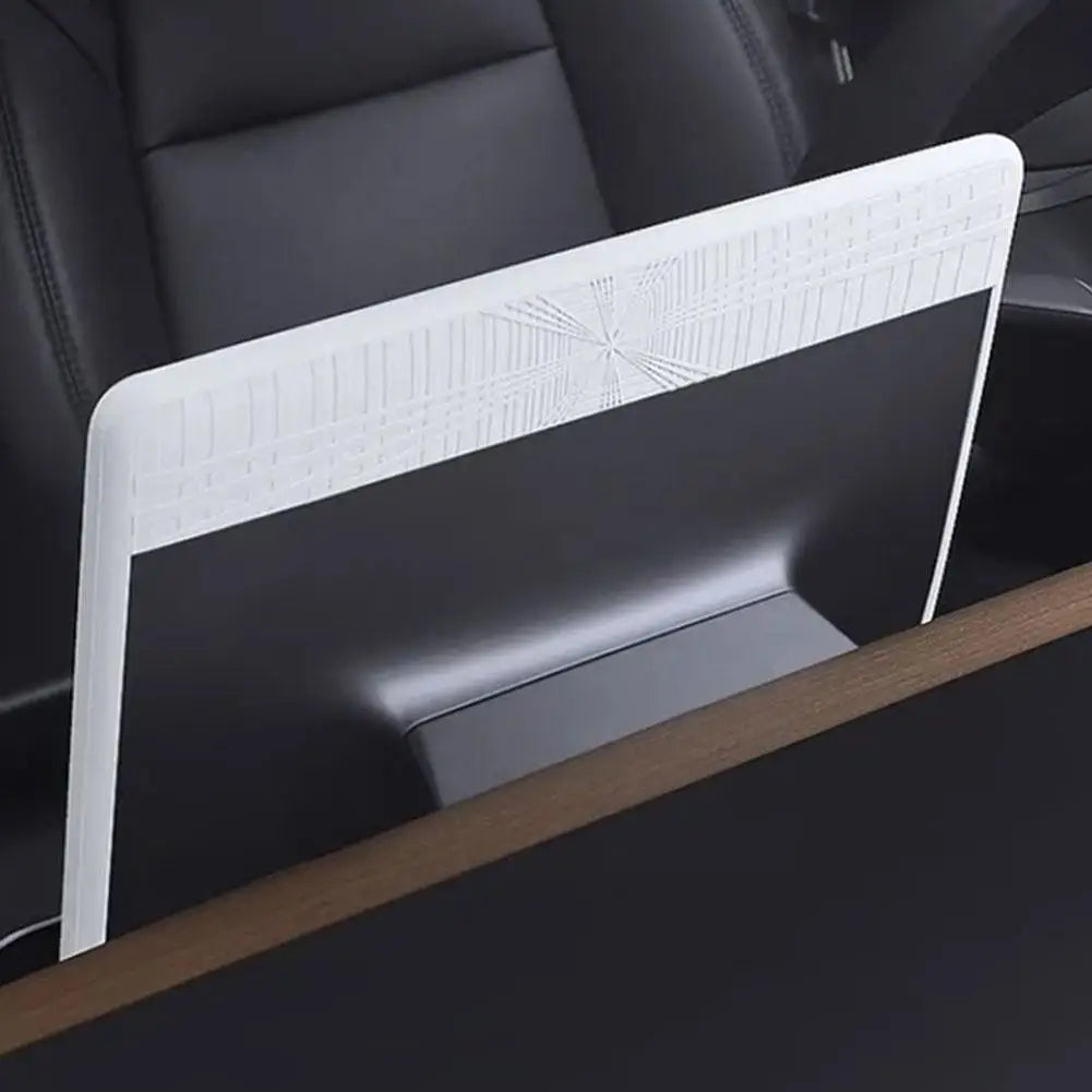 Tesla Model 3 Y Highland Silicone Screen Protector installed