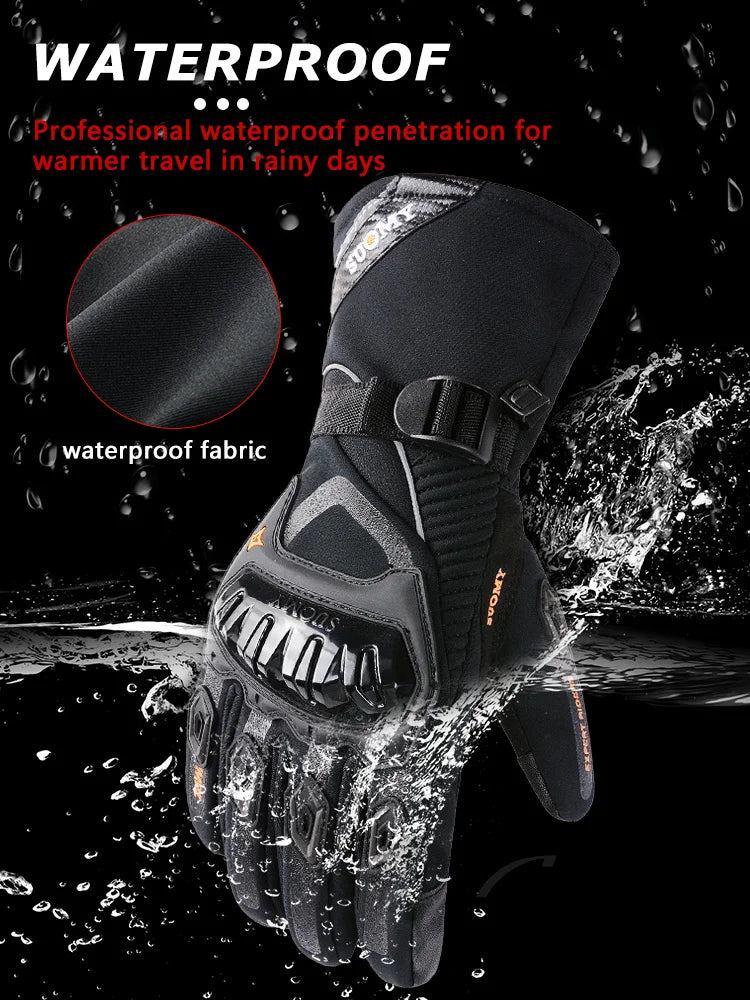 SUOMY Motorcycle Gloves full finger waterproof