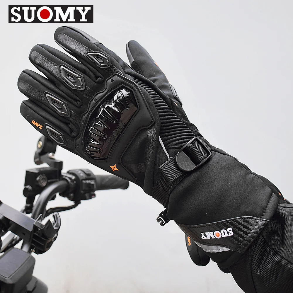 SUOMY Motorcycle Gloves full finger waterproof