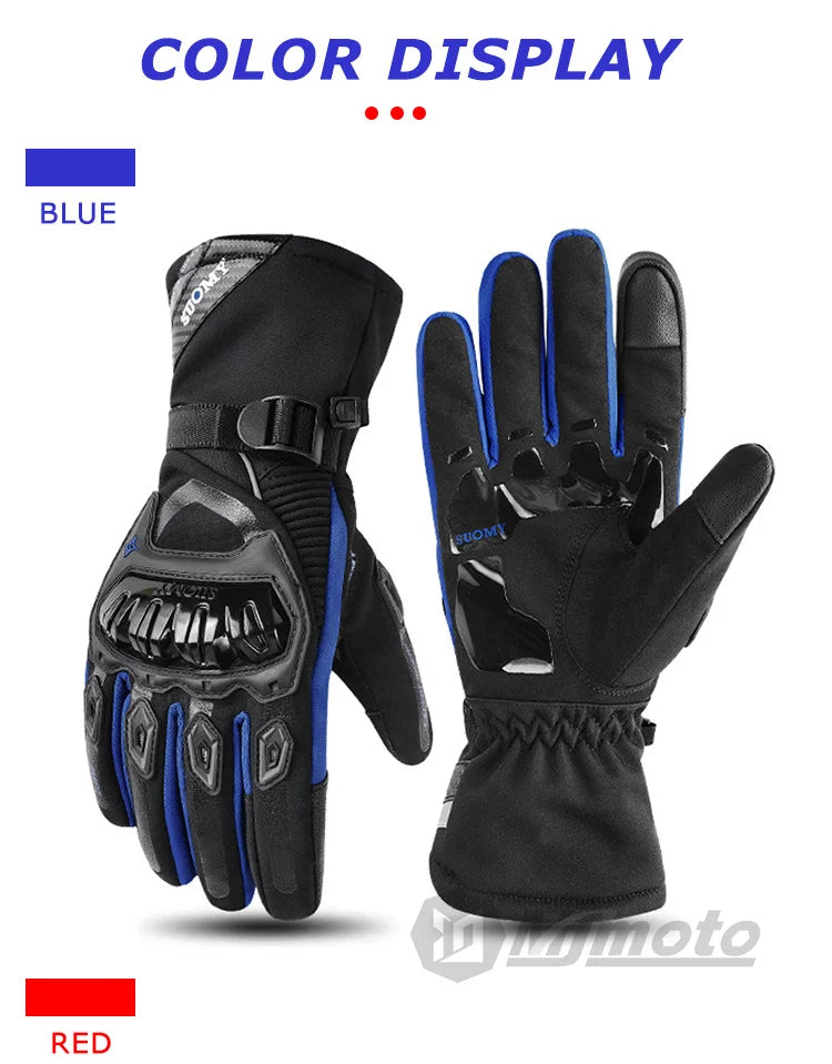SUOMY Motorcycle Gloves full finger waterproof