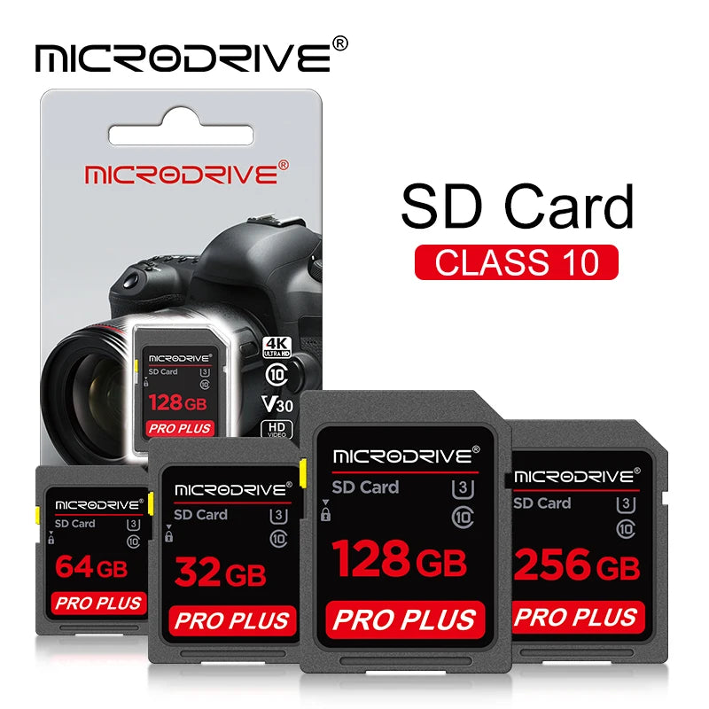 Standard Class 10 SD Card high-speed memory