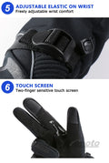 SUOMY Motorcycle Gloves full finger waterproof