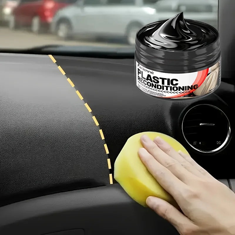 "Car Interior Detailing Kit with Brushes and Cloths