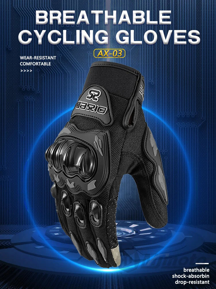 SUOMY Motorcycle Gloves full finger waterproof