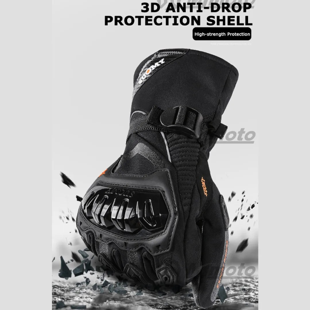 SUOMY Motorcycle Gloves full finger waterproof