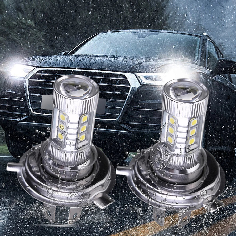 H4 LED Headlight Bulb – Super White 6000-6500K High Low Beam
